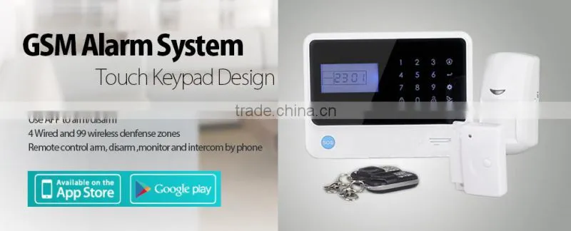 2014 newest house alarm system for home intruder alarm devices,GSM alarm|wireless alarm system with Iphone Application control