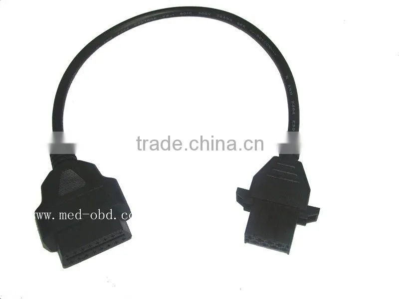 OBD2 cable OBD2 Interface OBD2 16PF to 8P for VOLVO