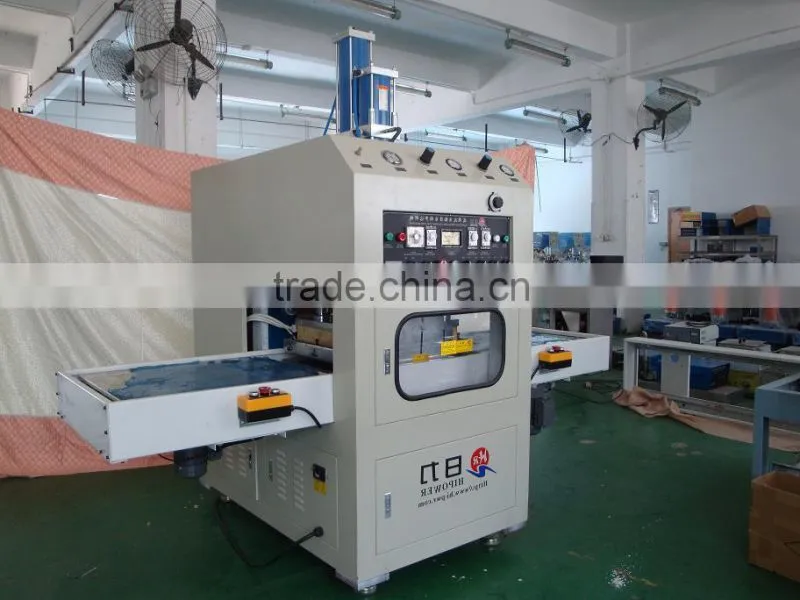 High frequency pu leather welding & embossing machine