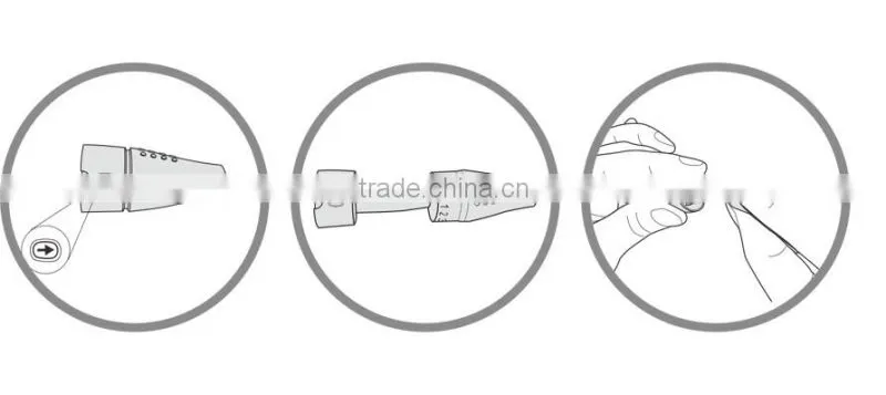 Safety Medical 7-Depth Adjustable Lancing Device with Auto-Ejector