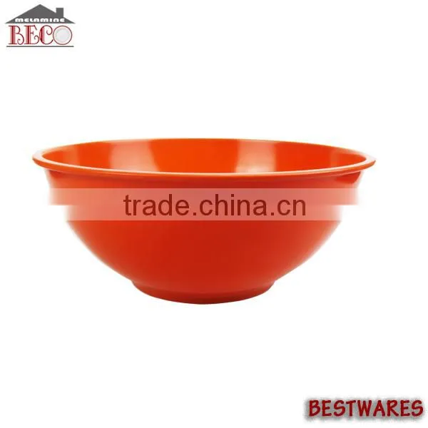 Hot sale 5pcs solid color melamine mixing bowl