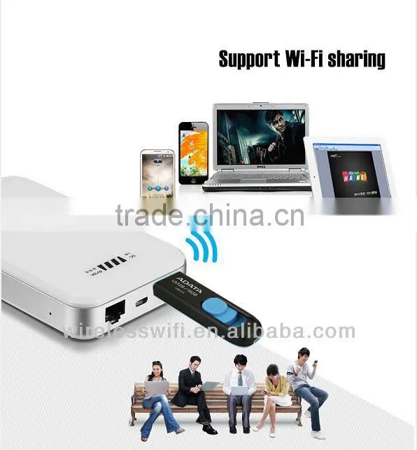 wireless router wifi hotspot with battery 10000mAh