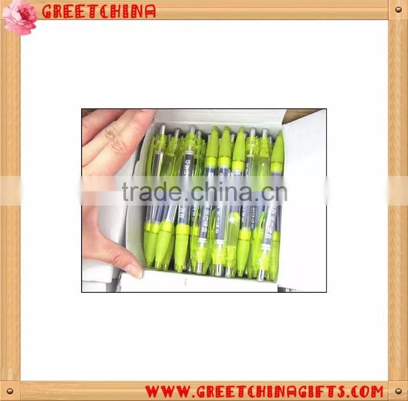 Promotional Pulling Picture Retractable Banner Ballpoint Pen With OEM Service