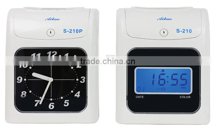 card punch attendance machine for employee