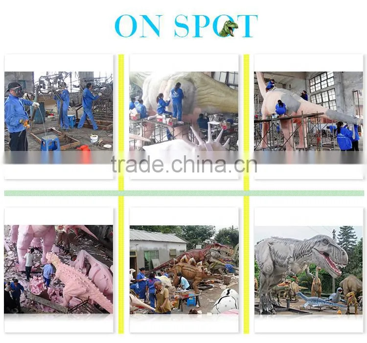 Professional Artificial Mechanical Animated Animatronic Dinosaur