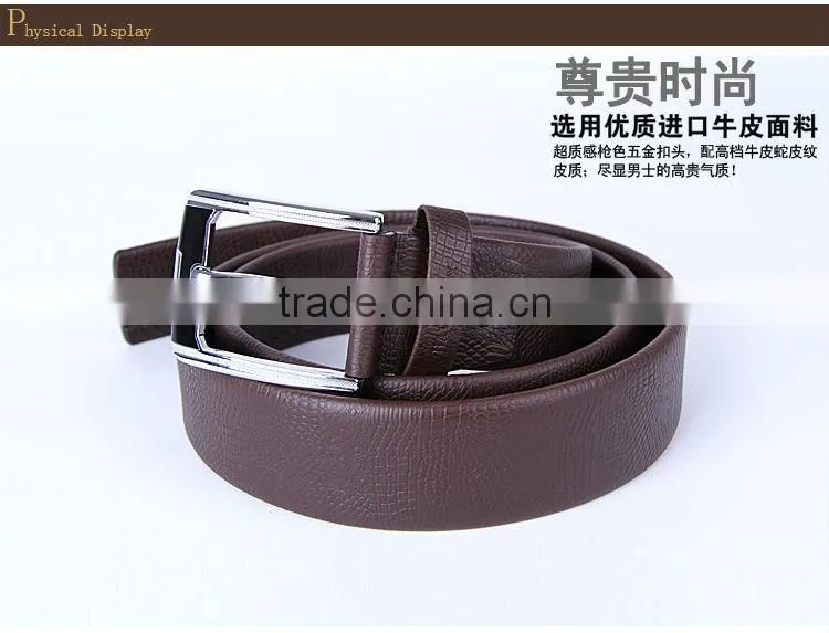 2014 Promotional mens leather belts