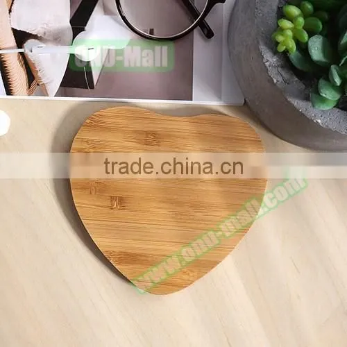 Special Bamboo Wood Wireless Charger for Smart Phones, QI Charger Pad Factory Price