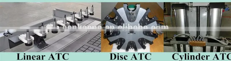 MDF cutting engraving cnc router atc woodworking cnc machine center