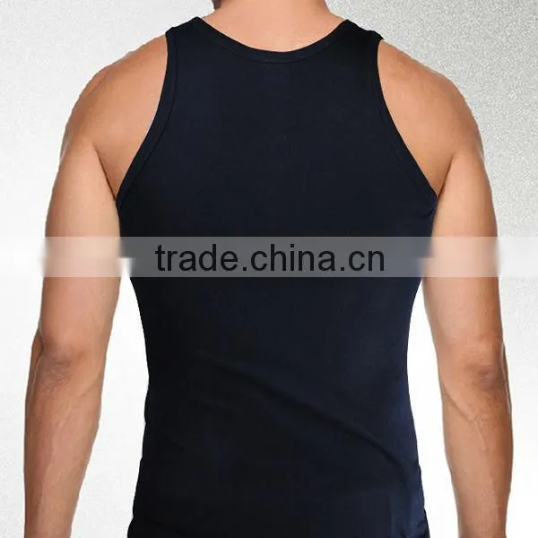 Sleeveless Black Shirt/Top Big and Wide Singlets /Sports Singlets (lyt010133)