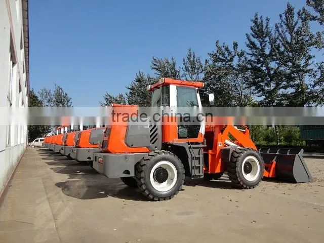 New model ZL20 wheel loaders with joystick