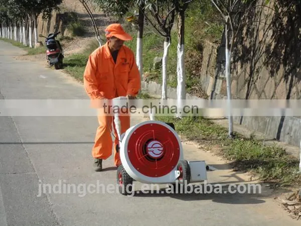 concrete road blower in road construction machines