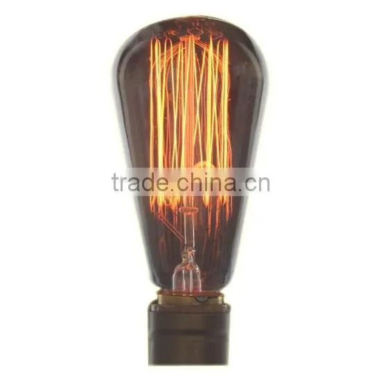 ST48 osram bulb 40w incandescent glass body