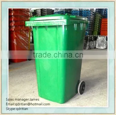 outdoor plastic waste bin/trash bin