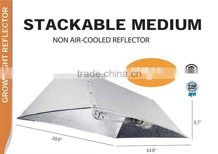Industry Honest Supplier Medium or 3XL Size 250w 400w 600w 1000w Grow Light Reflector