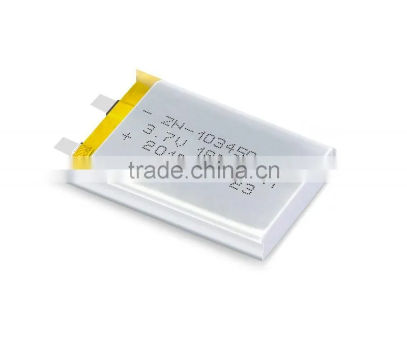 3.7V 103450 battery