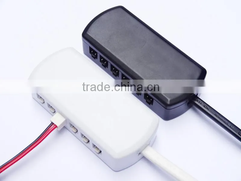 Molex 24V LED display Light 12 Pin Splitter Junction Box (L803-12) with mini plug led connectors