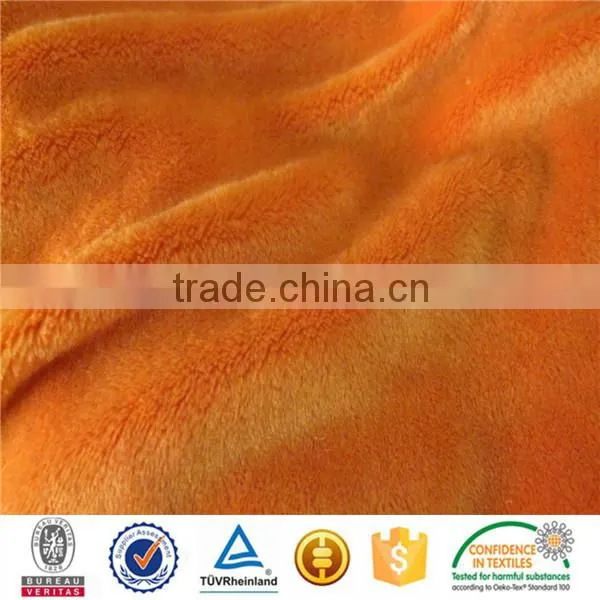chine supplier polyester pink color heart pattern burnout polyester spandex velboa fabric