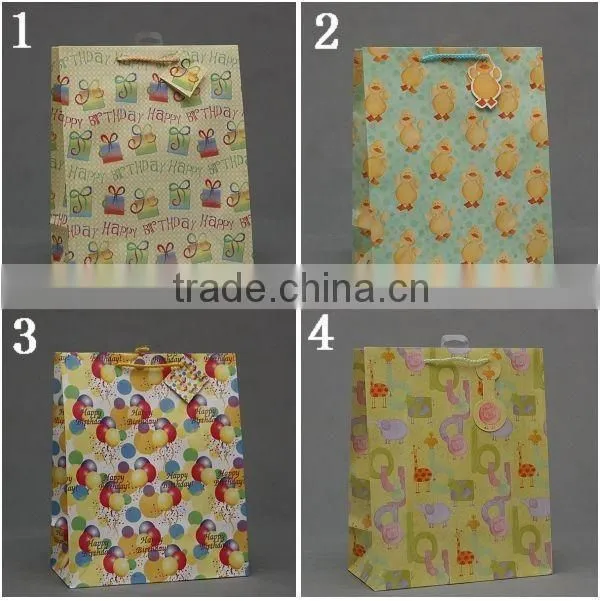 customized gift paper bag wholesale