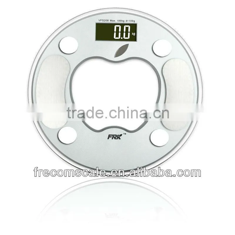 180kg digital body analyzer with apple shaped design
