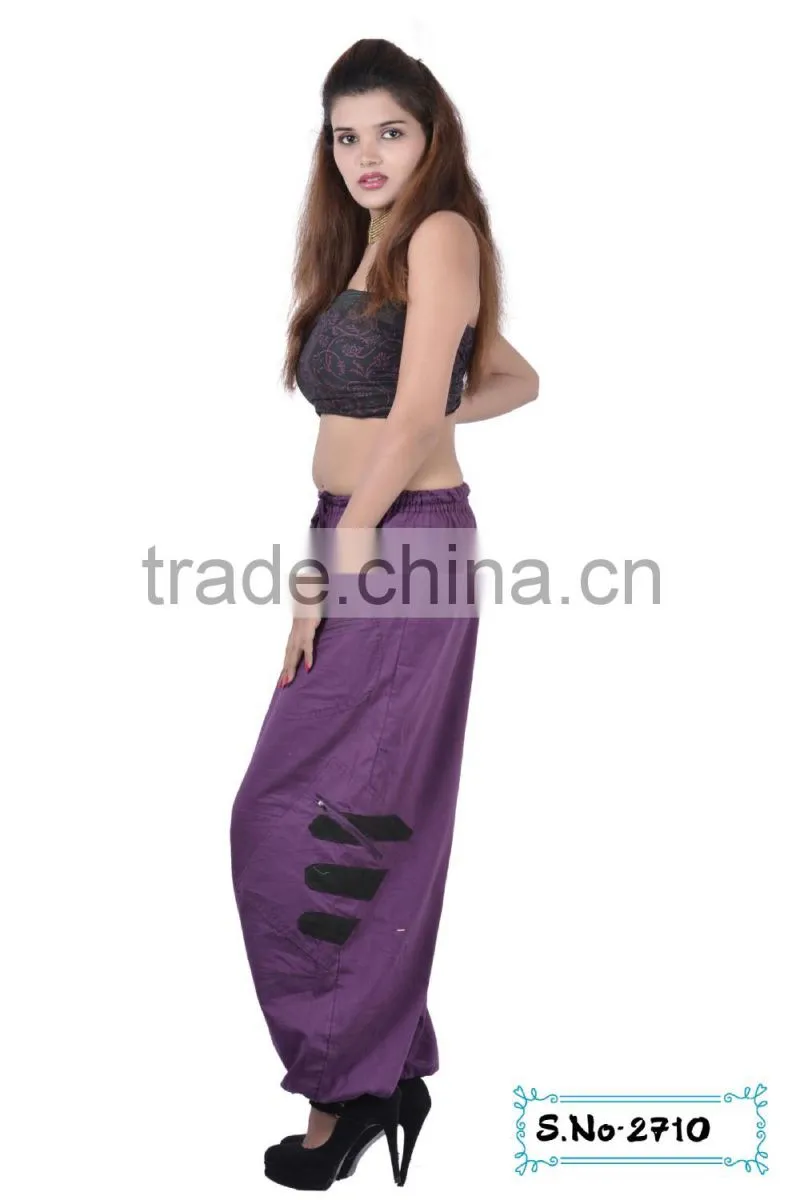 2710 Alibaba Pants summer trousers Supplier fashion cotton pant cotton baggy pants cotton pants women sarouel indien