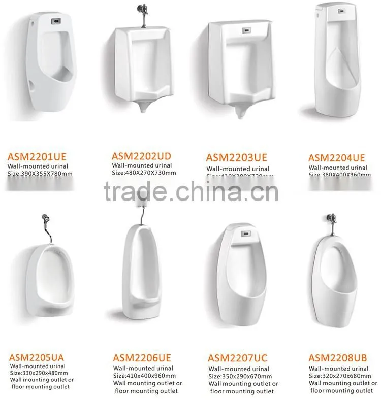 Alibaba International Bathroom Urine Pan Urinoir Wall-Hung Urinal