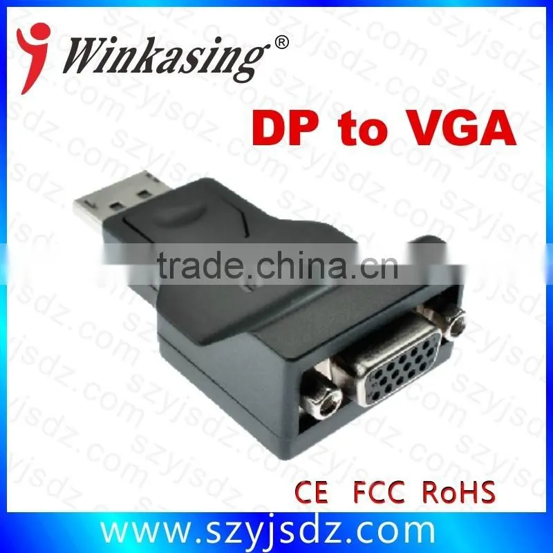 The lowest factory price DP male TO VGA female converter electric transformer YJS-K012