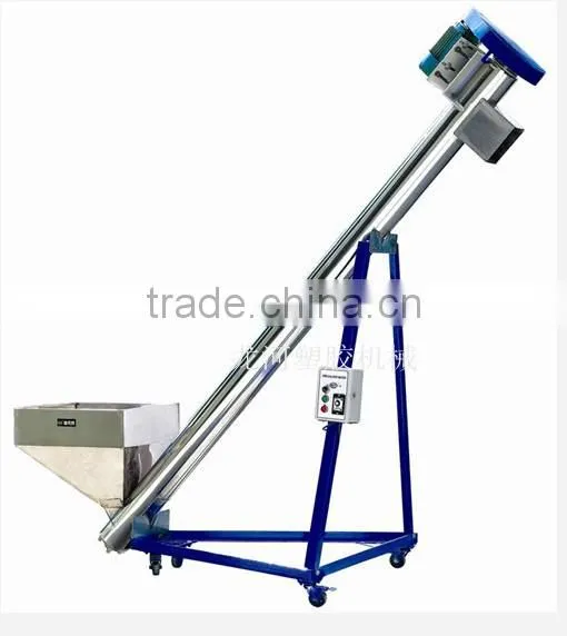 high speed plastic materials screw loader in hot sale
