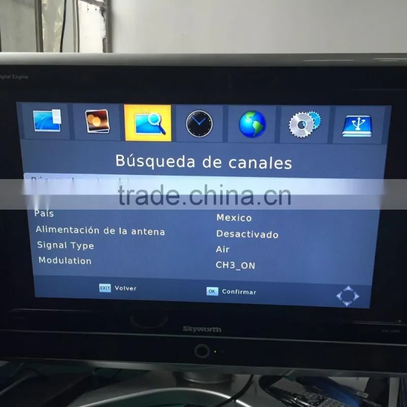 2016 Bestselling Digital TV Box TNT HD Decoder atsc digital Box Mexico USA Canada