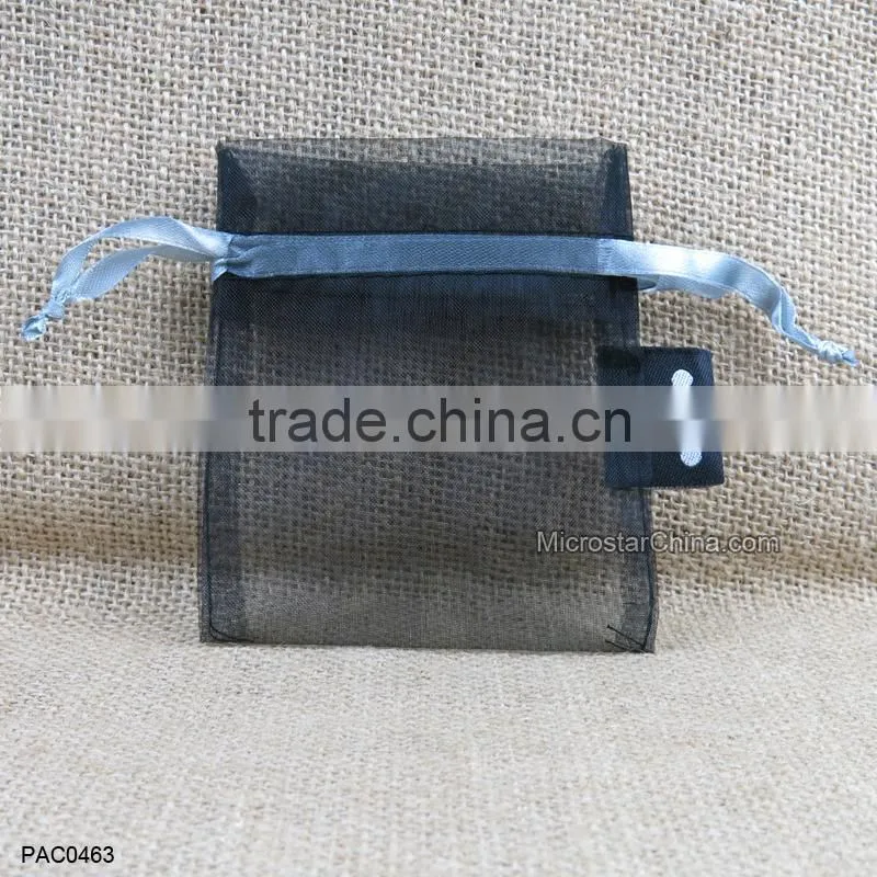7x9cm Wholesale Drawable Red Small Organza Bags Favor Christmas Gift Wedding Organza Bag