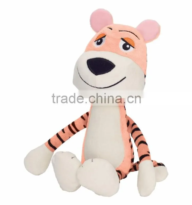 St sitting cute tiger toys hot anime cartoon animal talking plush toys