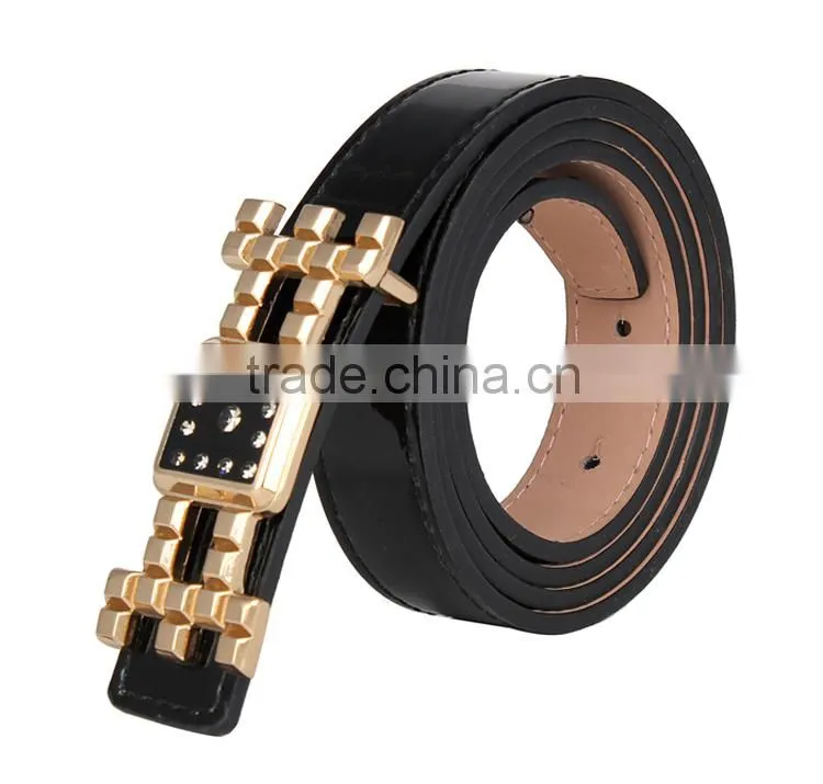 Fashion Brand Heart Buckle Lovers Belts