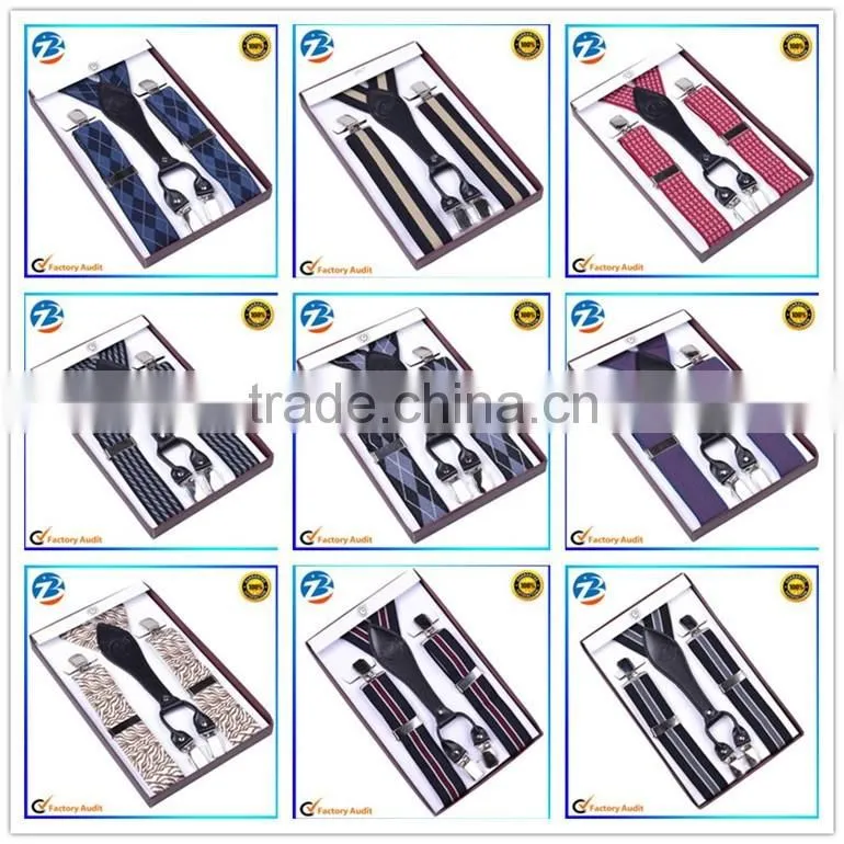 New Designer Fashion Men Suspenders Wholesale