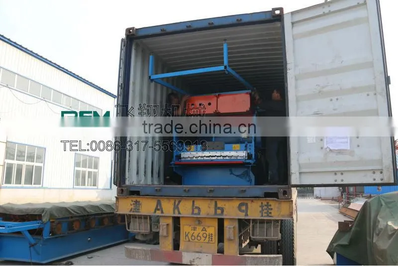 hebei feixiang roof panel cold roll forming machine
