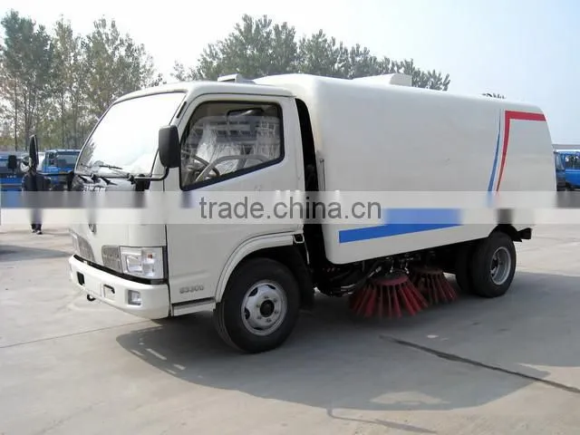 good quality dongfeng 4m3 pavement sweeper