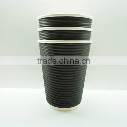 High Quanlity 12oz Ripple Wall Corrugated Cups