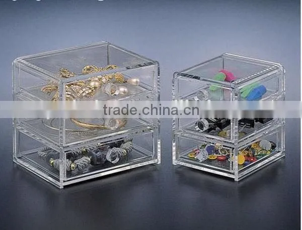 Economic hot selling acrylic jewelry box manufacturer