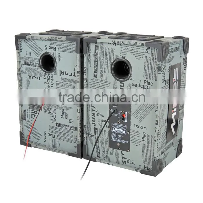 2.0 professional audio speaker with bluetooth function