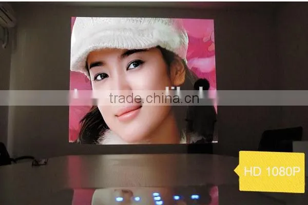 Promotion 3D Portable Wireless Android Mini Projector DLP projector meeting room projector USB VGA