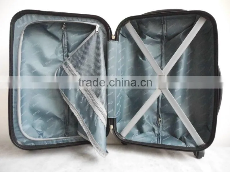 Printed DUBAI Tower ABS+PC trolley luggage case