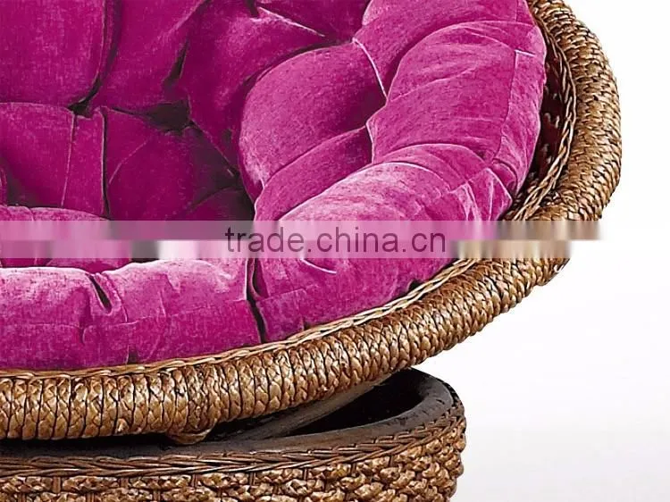 Custom Outdoor Wicker Papasan Chair Cushion