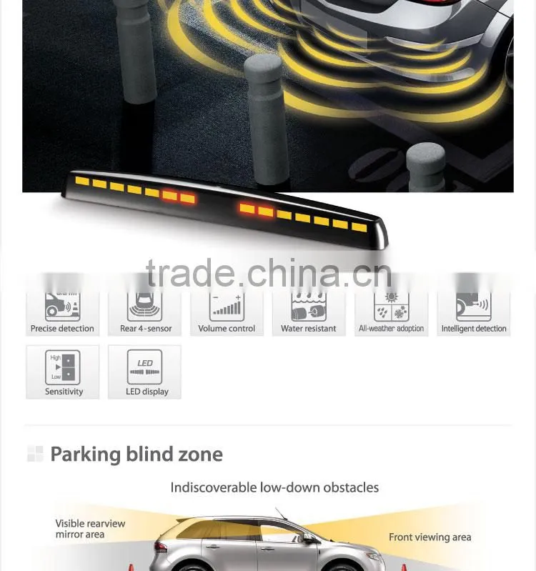 Steelmate PTS410M5 car parking sensor system, rear parking sensor, parking assist system