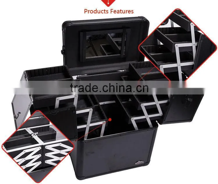 2015 Promotional Fashion Aluminum Metal Cosmetic Case