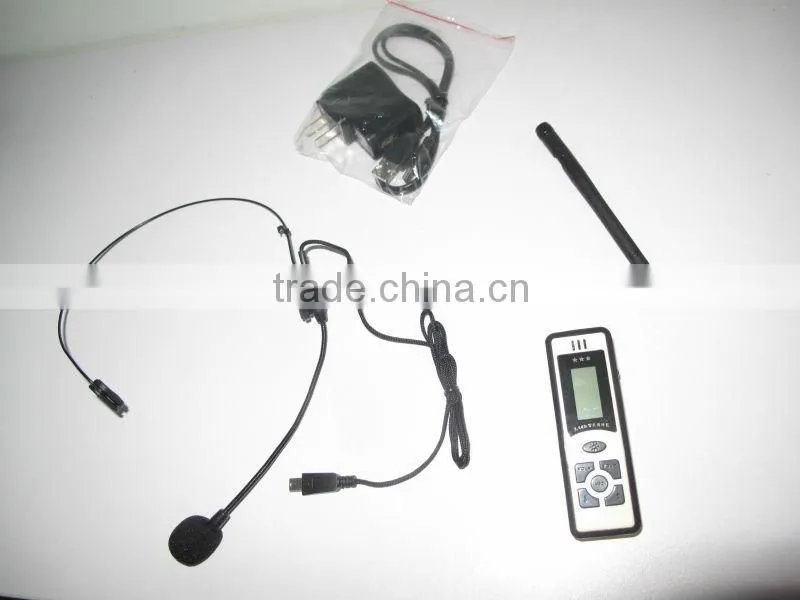 2.4G amplifier wireless teaching microphone speaker for school use