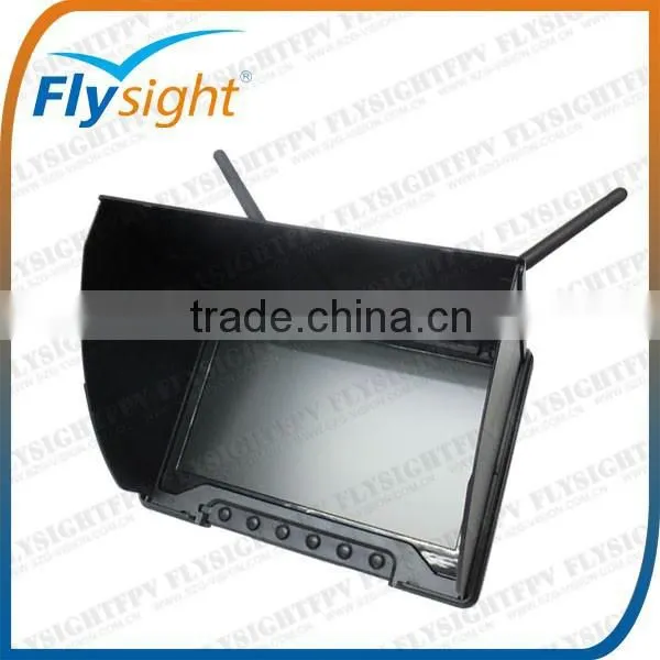 C522 5.8G 7 inch TFT HD FPV LCD Monitor Black Pearl Diversity RX for RC Quadcopter parts