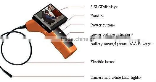 snake tool Inspection Camera with 40-60 focus