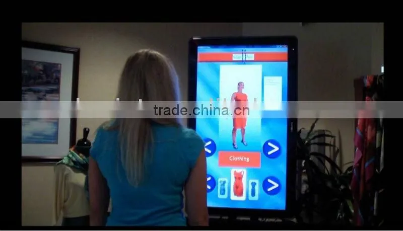 Best quality Virtual 3D fitting room for shopping mall, Clothing store,Stores,Market,Brand,Fashionable,dress,Exhibition