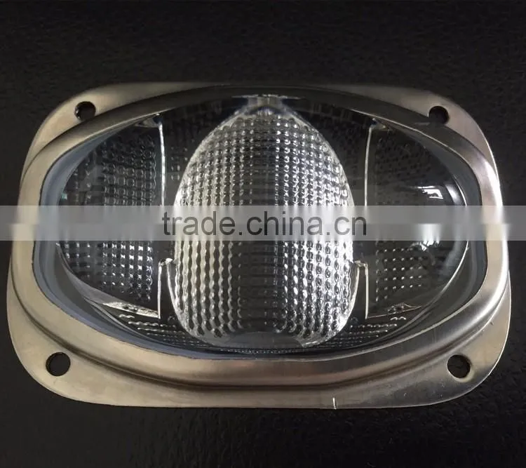 102mm COB led street light optical glass lens