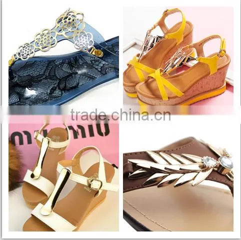 sandal shoes decorative chain accessory