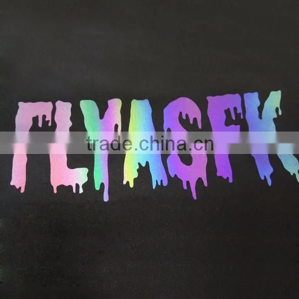 New Products Reflective Heat Transfer Printing Label For Clothing