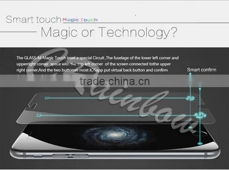magic touch smart tempered glass screen for iphone 6 /6 plus Paypal accept